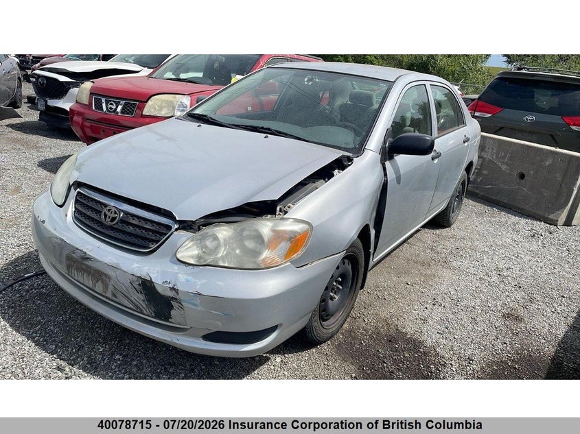 2006 TOYOTA COROLLA SEDAN 1.8L I4 FI DOHC 16V F4
