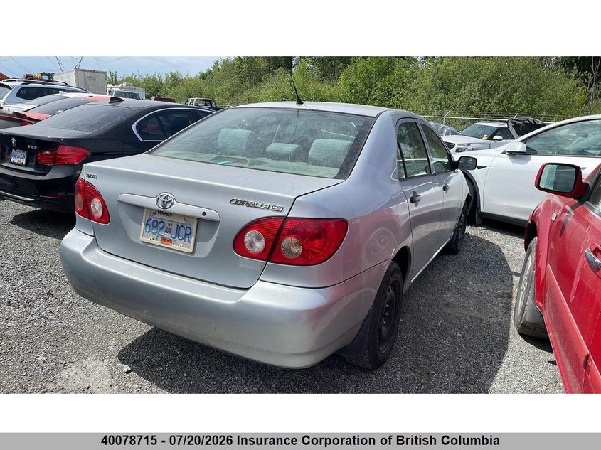 2006 TOYOTA COROLLA SEDAN 1.8L I4 FI DOHC 16V F4
