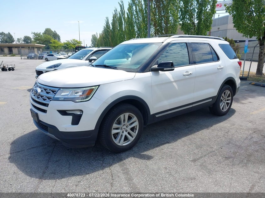 Vin: 1fm5k8d89jgc49934, lot: 30095414, ford explorer xlt 20182
