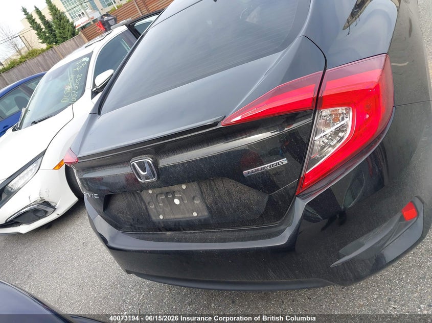 2017 Honda Civic Touring VIN: 2HGFC1F94HH108109 Lot: 40073194