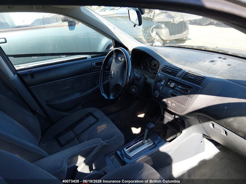2005 Honda Civic Ex VIN: 2HGES16855H020588 Lot: 40073438