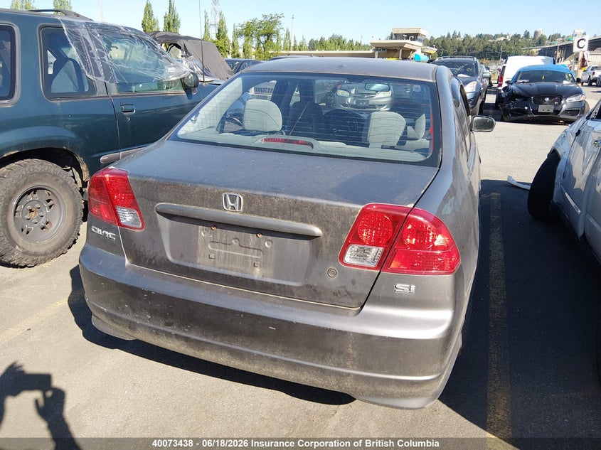 2005 Honda Civic Ex VIN: 2HGES16855H020588 Lot: 40073438