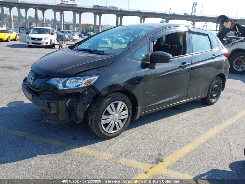 Vin: 3hggk5h50fm105876, lot: 30095459, honda fit 20152