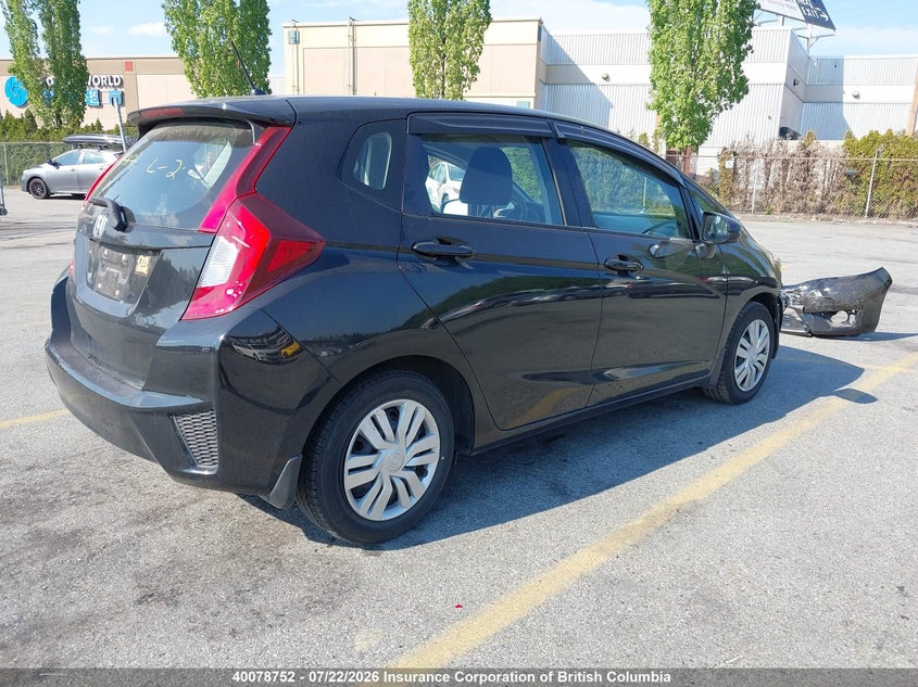 Vin: 3hggk5h50fm105876, lot: 30095459, honda fit 20154