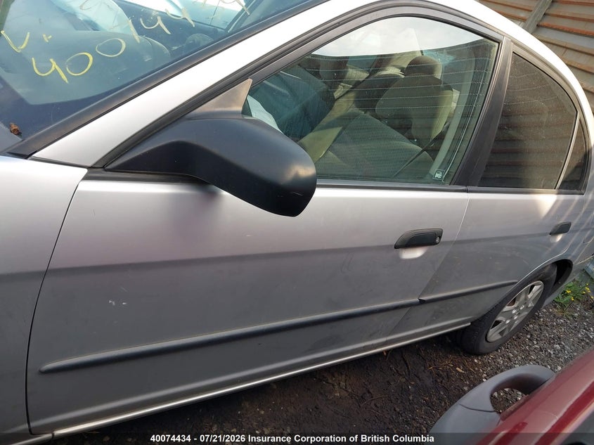 2005 Honda Civic Dx VIN: 2HGES16115H007386 Lot: 40074434