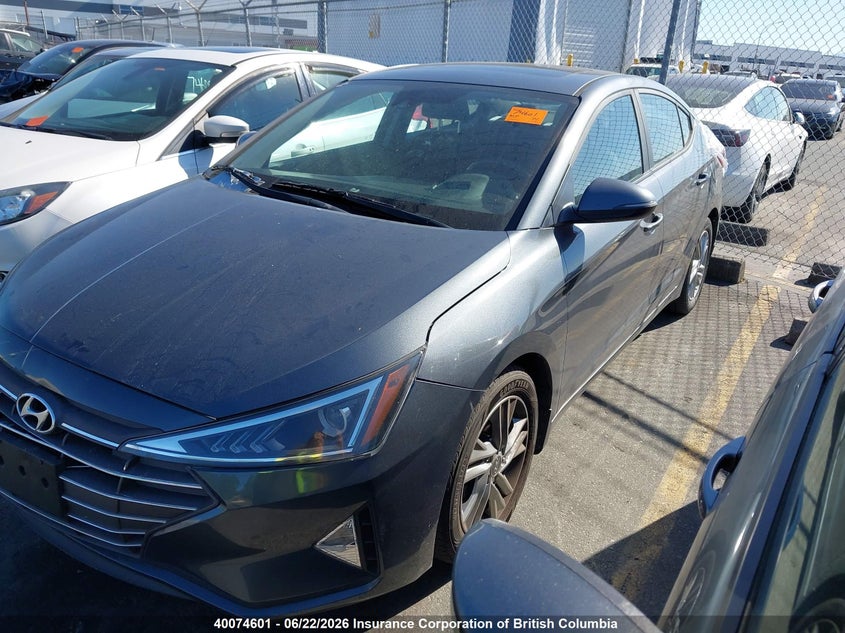 Vin: kmhd84lf7lu004072, lot: 30095482, hyundai elantra sel/value/limited 20202