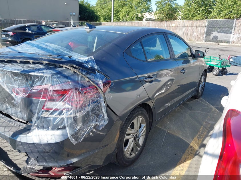 Vin: kmhd84lf7lu004072, lot: 30095482, hyundai elantra sel/value/limited 20204