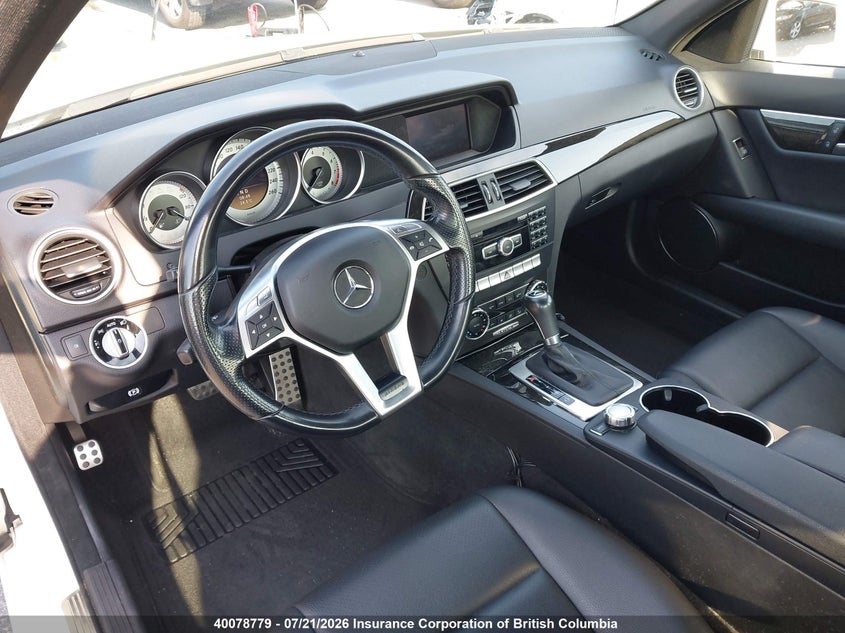 2012 Mercedes-Benz C 300 4Matic VIN: WDDGF8BB0CA729033 Lot: 40078779