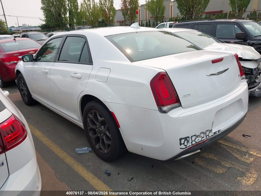 Vin: 2c3ccagg6jh191745, lot: 30095525, chrysler 300 s 20183