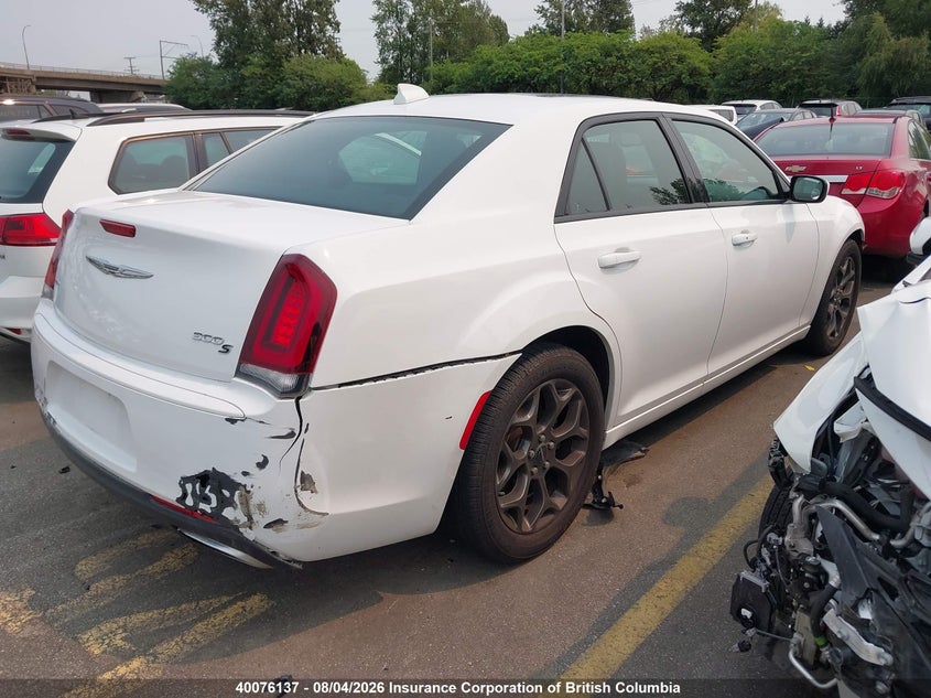 Vin: 2c3ccagg6jh191745, lot: 30095525, chrysler 300 s 20184