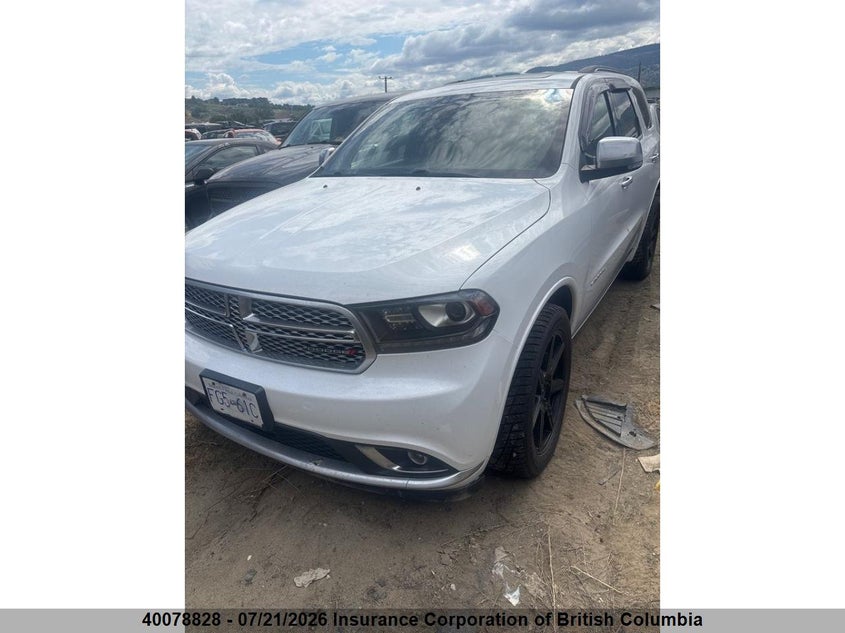 Vin: 1c4sdjet2gc428988, lot: 30095549, dodge durango citadel 20162