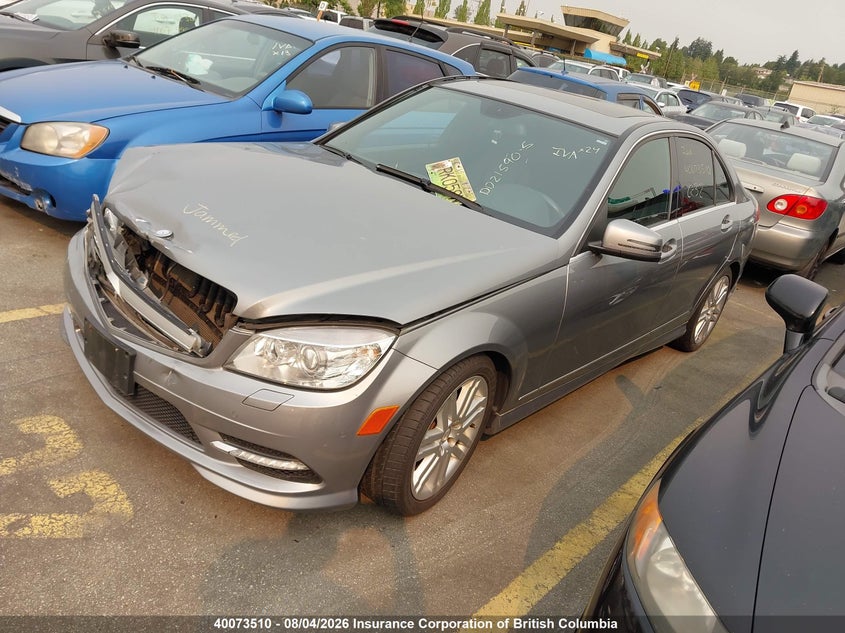 Vin: wddgf8bb6ba520538, lot: 30095619, mercedes-benz c 300 4matic 20112