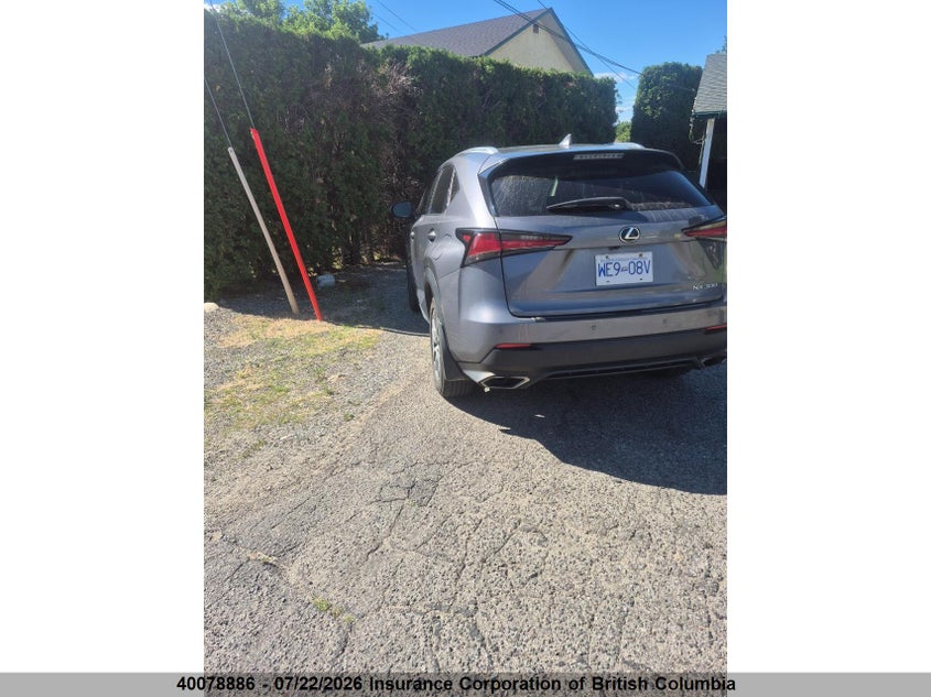 Vin: jtjbarbz3k2199619, lot: 30095623, lexus nx 300 20193