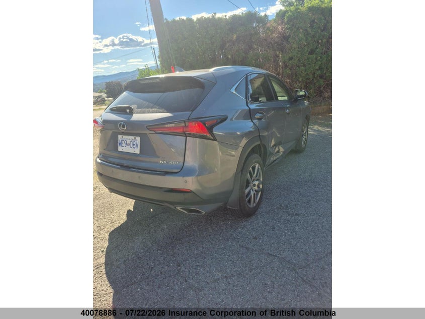 Vin: jtjbarbz3k2199619, lot: 30095623, lexus nx 300 20194