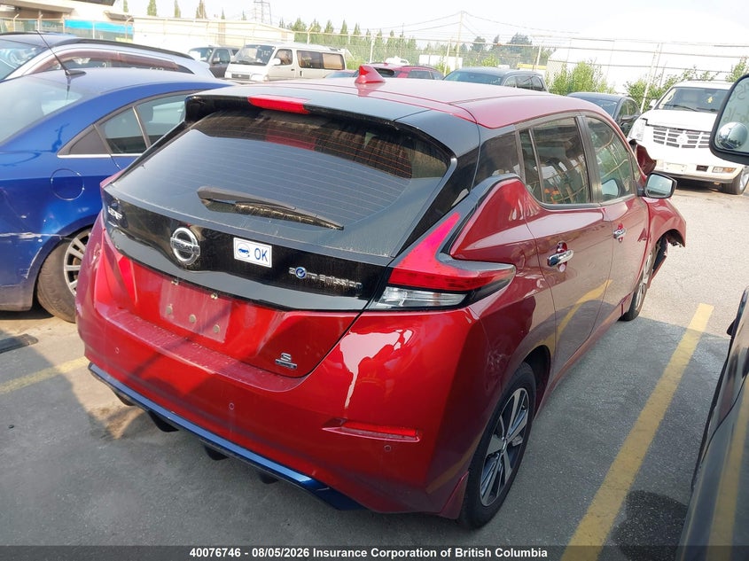 Vin: 1n4bz1bv5nc557768, lot: 30095626, nissan leaf s plus 20224