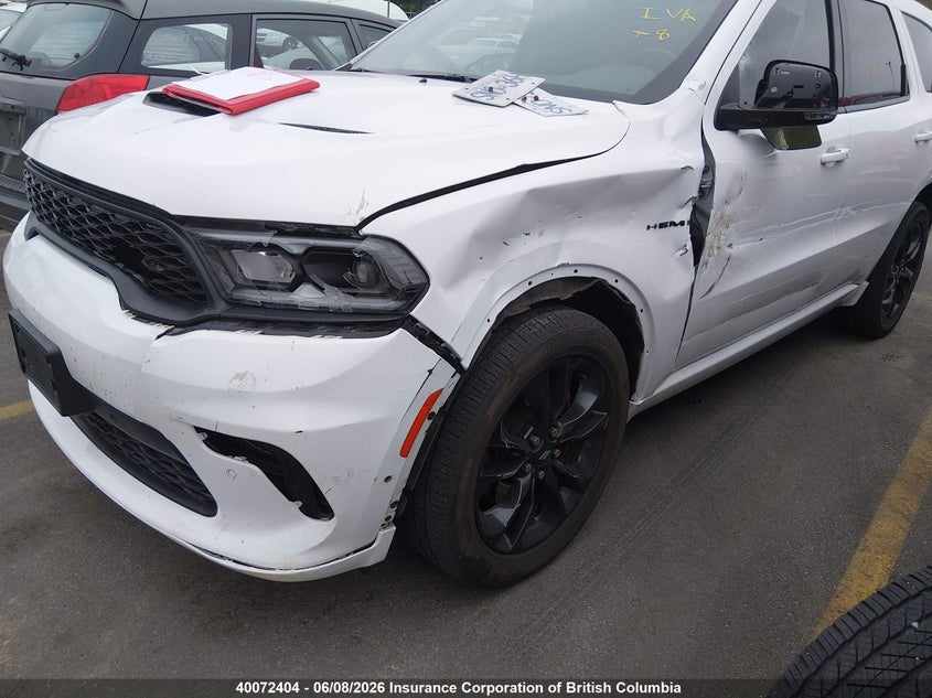 Vin: 1c4sdjct5nc214903, lot: 30095640, dodge durango r/t 20222