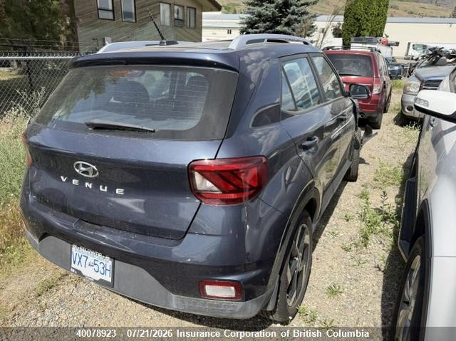 Vin: kmhrc8a33ru334207, lot: 30095668, hyundai venue 20244