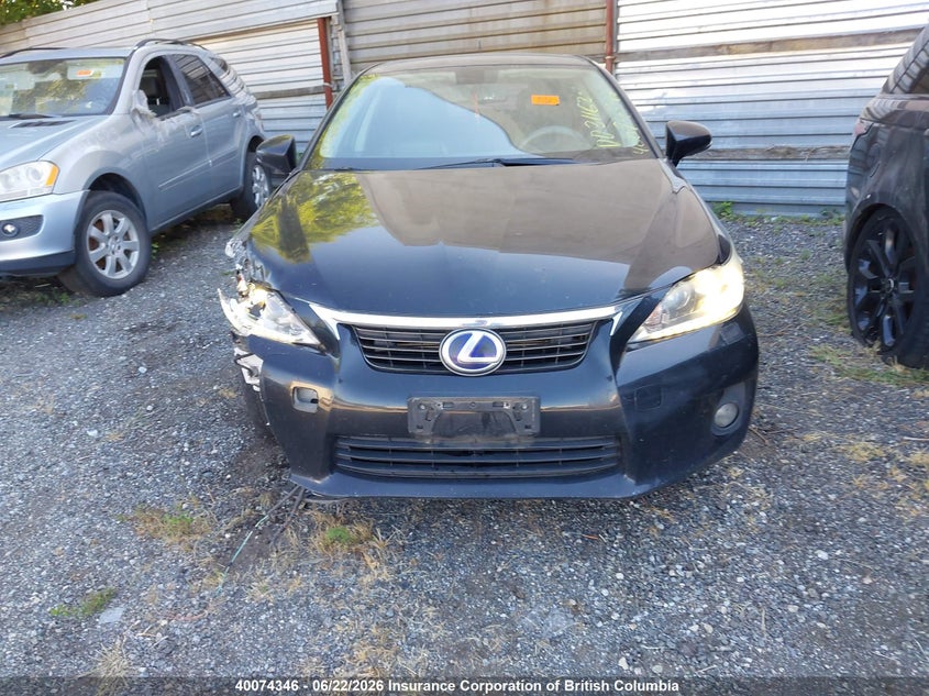 2011 Lexus Ct 200 VIN: JTHKD5BH2B2039241 Lot: 40074346