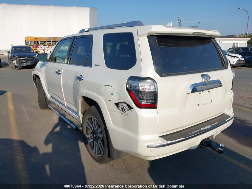 Vin: jteku5jr5n6085229, lot: 30095722, toyota 4runner limited 20223