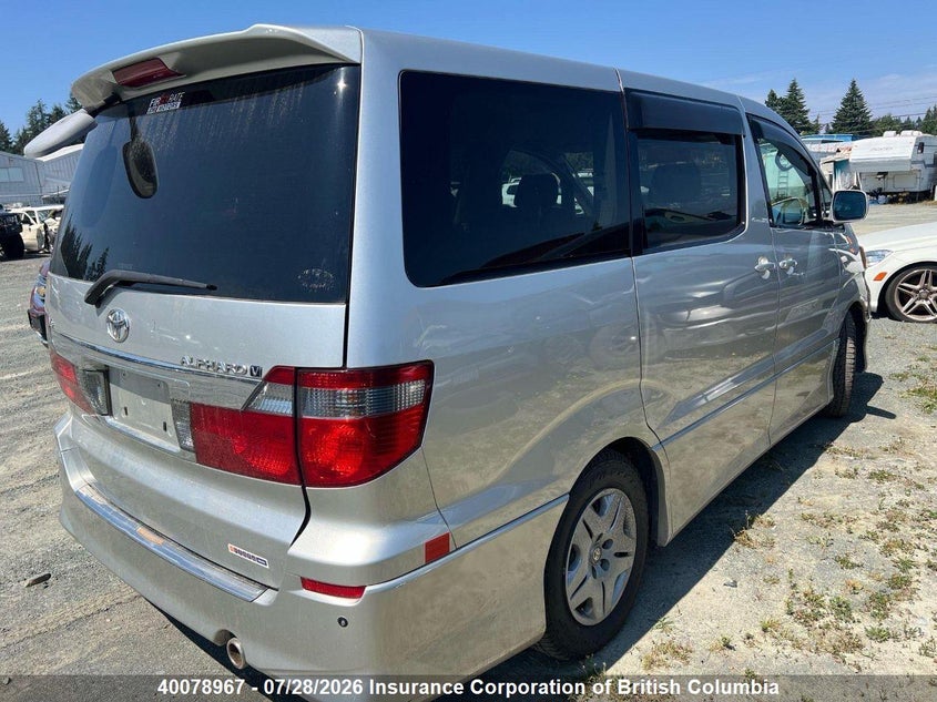 2003 TOYOTA ALPHARD N/A N/A