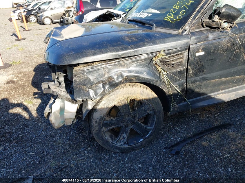 Vin: salsk2d44ba716885, lot: 30095764, land rover range rover sport lux 20112