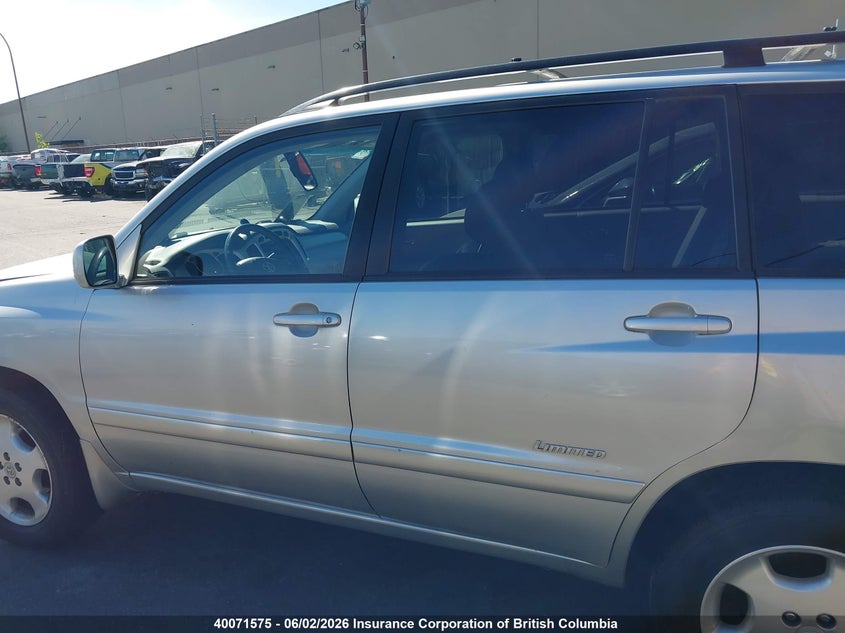 2007 Toyota Highlander Sport/Limited VIN: JTEEP21A170196427 Lot: 40071575