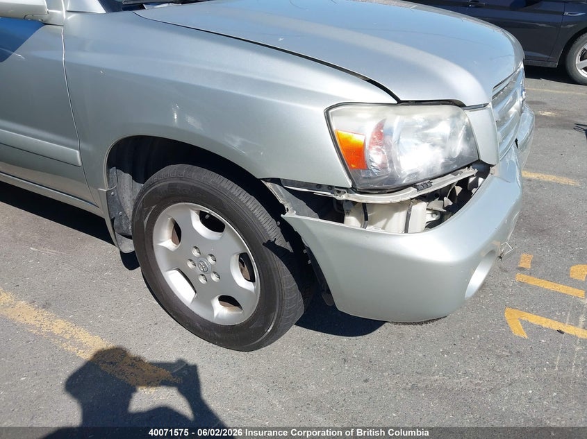 2007 Toyota Highlander Sport/Limited VIN: JTEEP21A170196427 Lot: 40071575