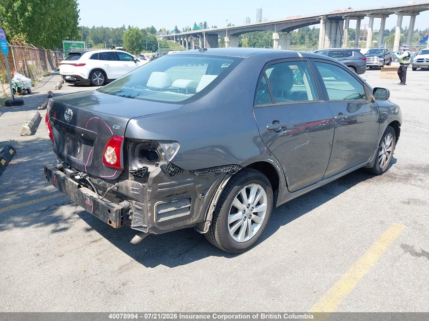 2010 TOYOTA COROLLA SEDAN 1.8L I4 FI DOHC 16V NF4