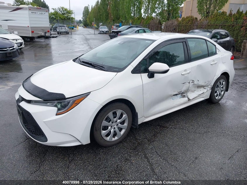 Vin: 5yfbprbe2lp041810, lot: 30095771, toyota corolla le 20202