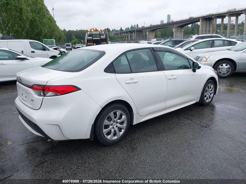 Vin: 5yfbprbe2lp041810, lot: 30095771, toyota corolla le 20204