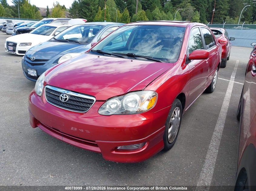 2005 TOYOTA COROLLA SEDAN 1.8L I4 FI DOHC 16V F4