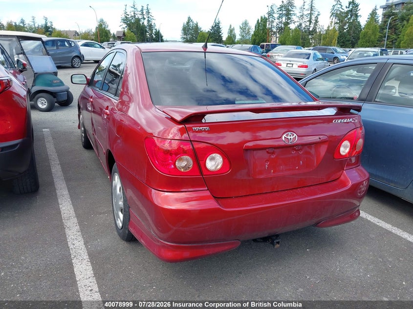 2005 TOYOTA COROLLA SEDAN 1.8L I4 FI DOHC 16V F4