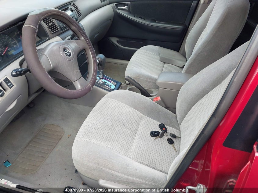 2005 TOYOTA COROLLA SEDAN 1.8L I4 FI DOHC 16V F4