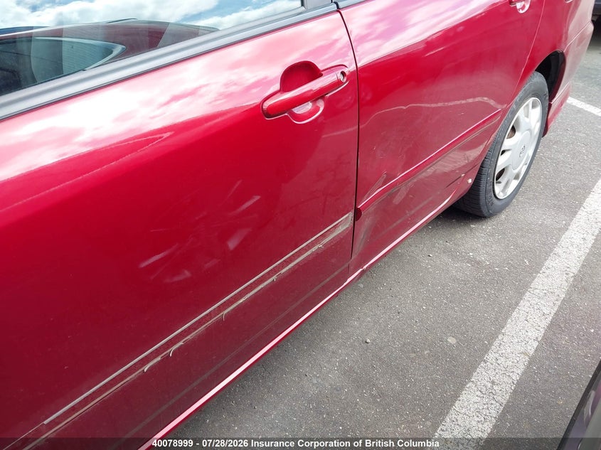 2005 TOYOTA COROLLA SEDAN 1.8L I4 FI DOHC 16V F4