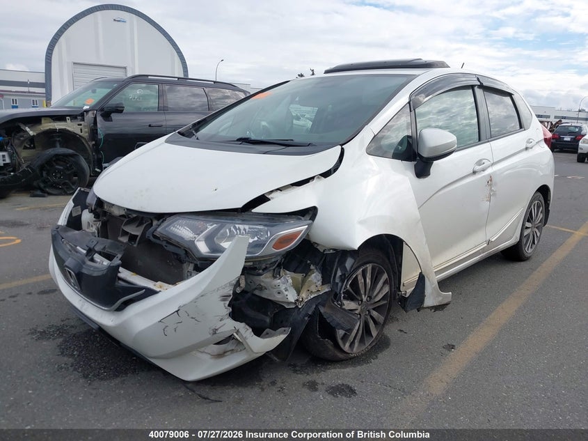 Vin: 3hggk5h83fm107003, lot: 30095779, honda fit 20152