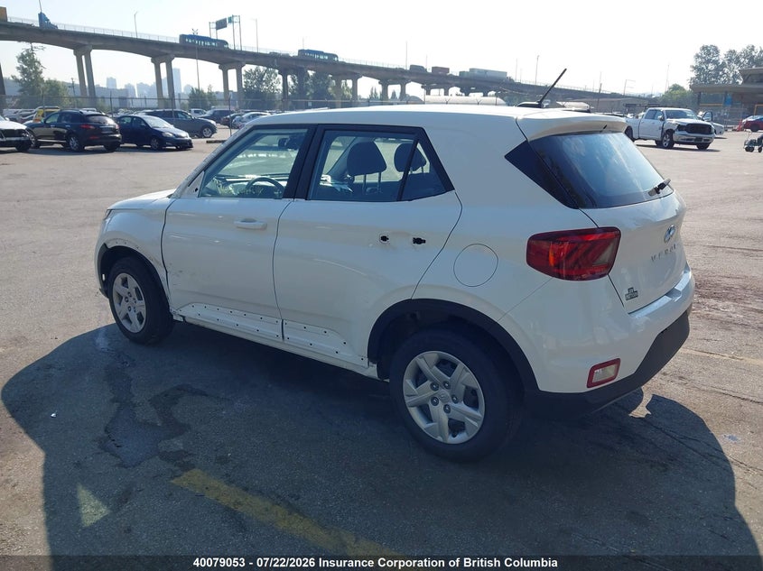 Vin: kmhrb8a3xtu436873, lot: 30095832, hyundai venue 20263