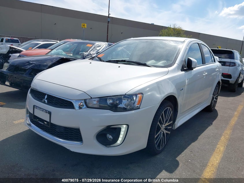 Vin: ja32u8fw0hu606506, lot: 30095859, mitsubishi lancer gts 20172