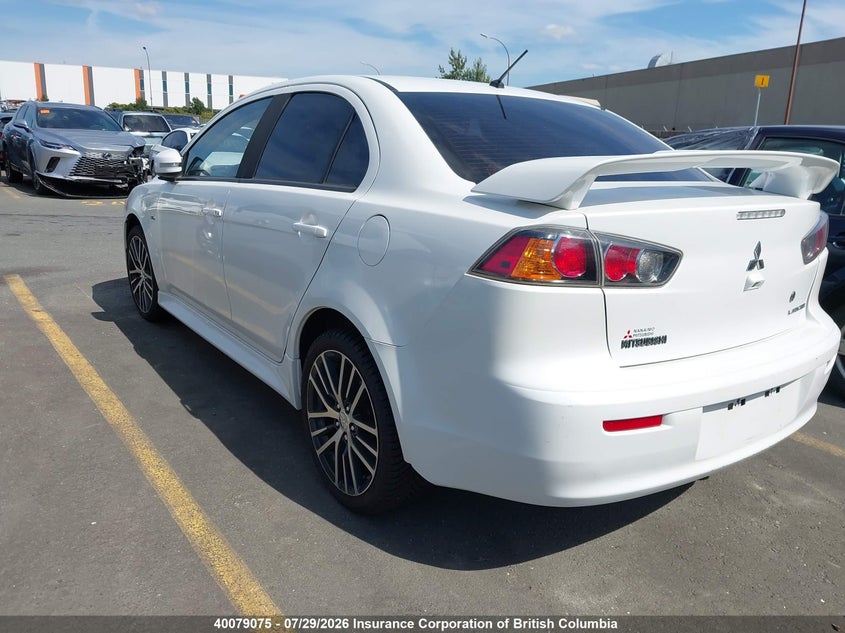Vin: ja32u8fw0hu606506, lot: 30095859, mitsubishi lancer gts 20173
