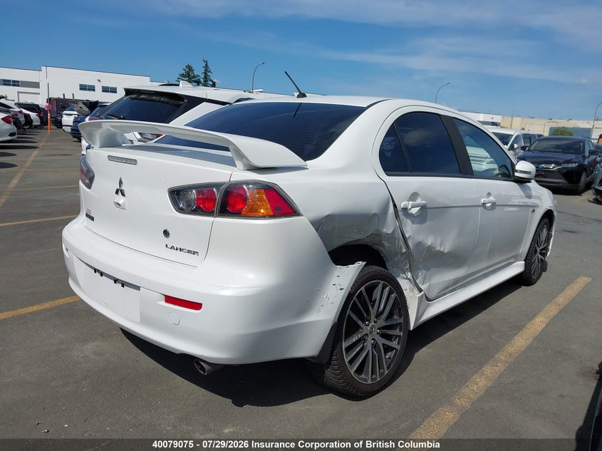 Vin: ja32u8fw0hu606506, lot: 30095859, mitsubishi lancer gts 20174
