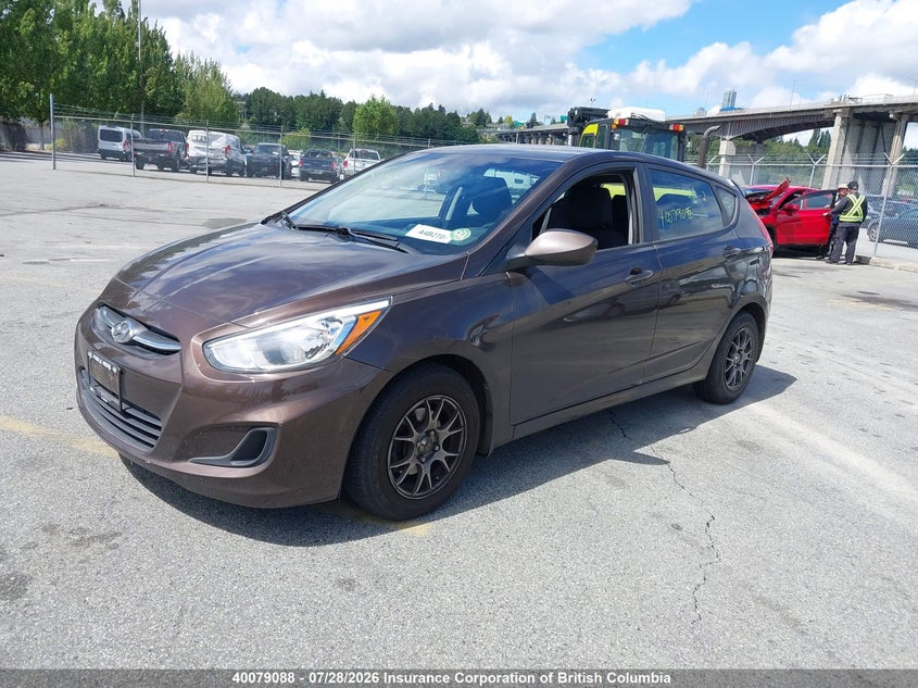 Vin: kmhct5ae7fu227517, lot: 30095874, hyundai accent gs 20152
