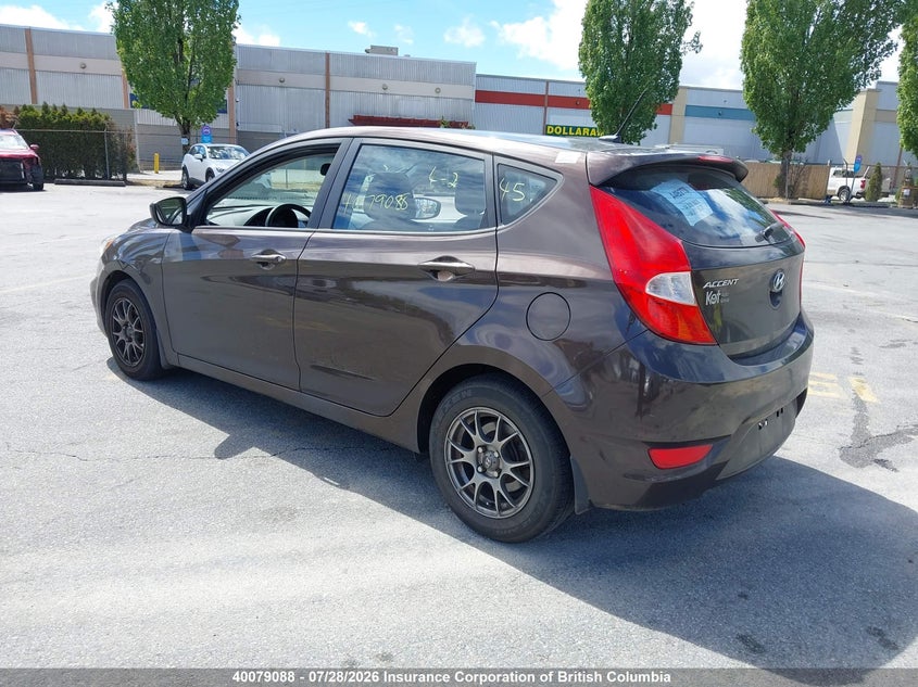 Vin: kmhct5ae7fu227517, lot: 30095874, hyundai accent gs 20153