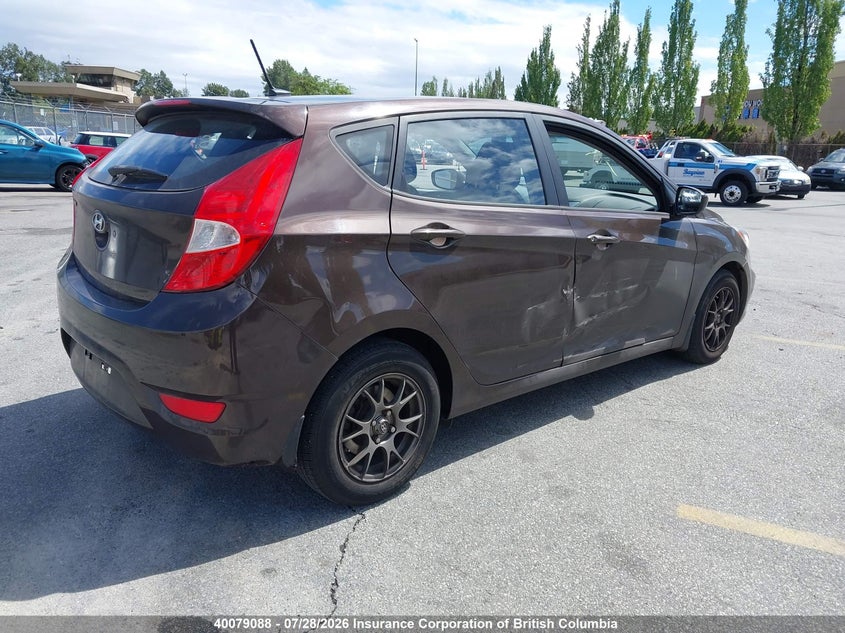 Vin: kmhct5ae7fu227517, lot: 30095874, hyundai accent gs 20154