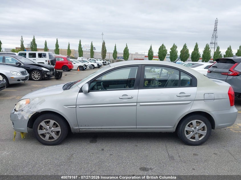 2011 HYUNDAI ACCENT SEDAN 1.6L I-4 DOHC, VVT, 110HP
