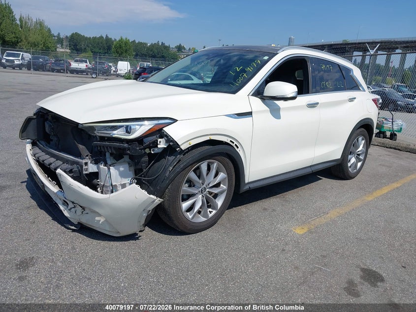 Vin: 3pcaj5m36kf142666, lot: 30096008, infiniti qx50 20192