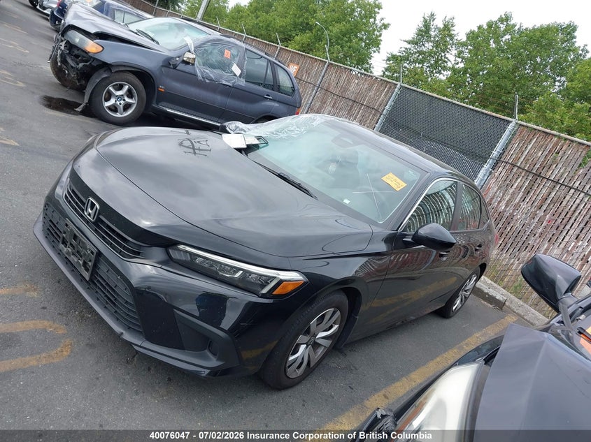 Vin: 2hgfe2f23nh117754, lot: 30096011, honda civic lx 20222