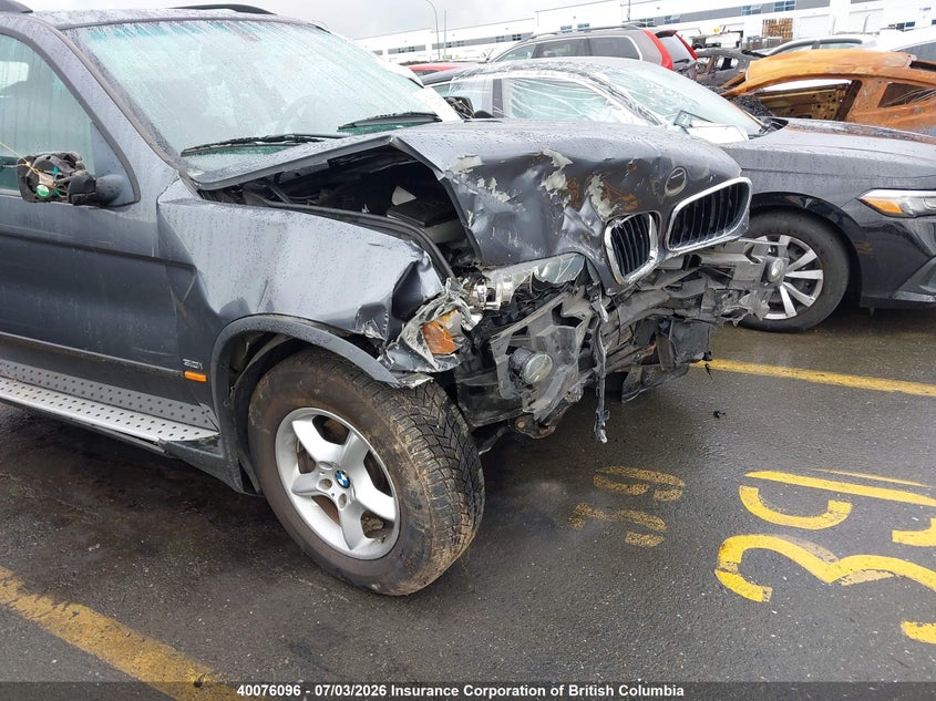 2003 BMW X5 SPORT UTILITY VEHICLE 3.0L I-6 DOHC, VVT, 225HP