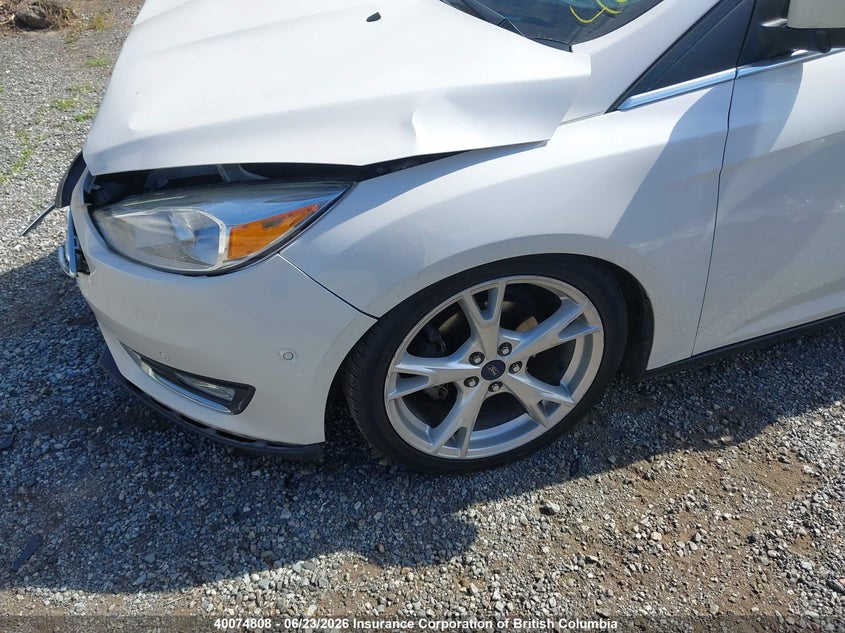 Vin: 1fadp3n22gl295772, lot: 30096033, ford focus titanium 20162