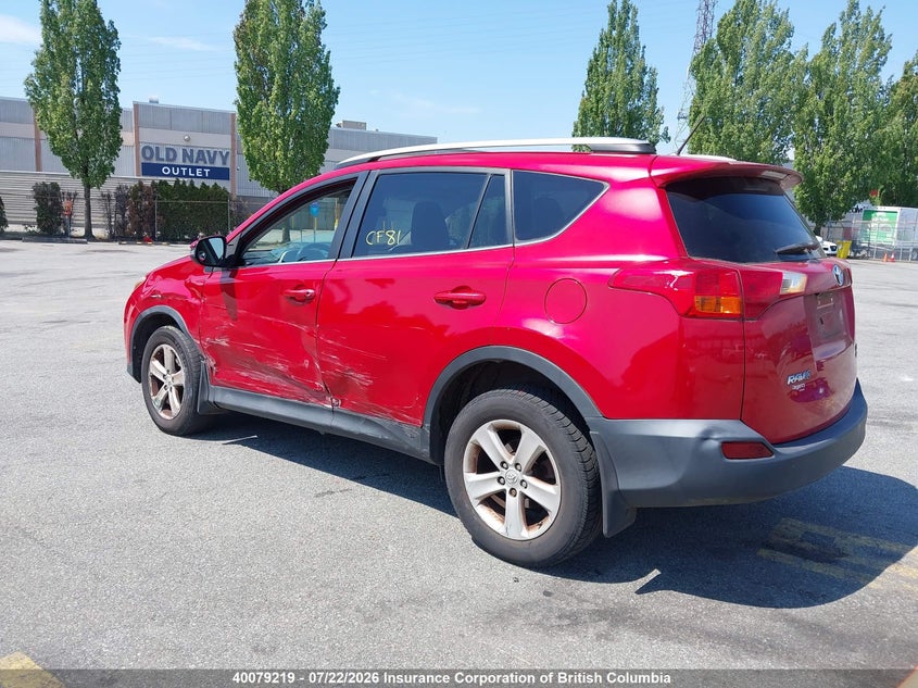 Vin: 2t3rfrev0dw056827, lot: 30096036, toyota rav4 20133