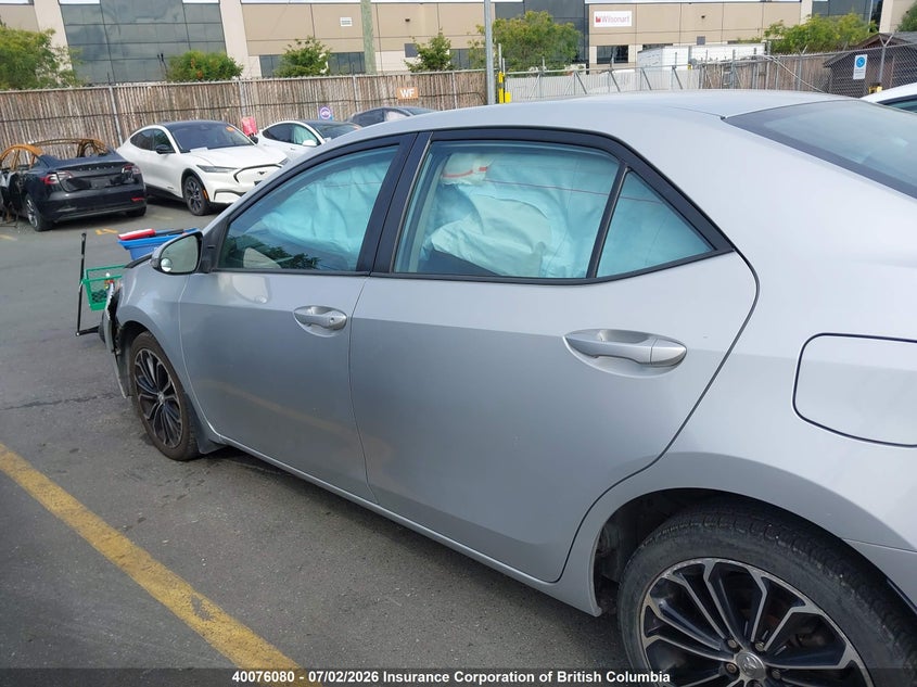 2015 TOYOTA COROLLA SEDAN 1.8L I-4 DOHC, VVT, 132HP