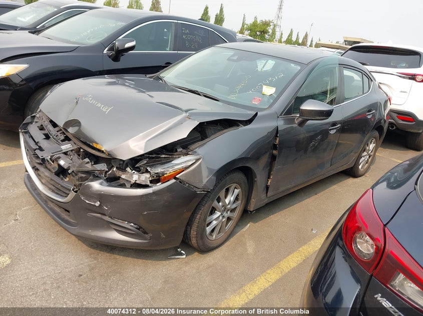 Vin: jm1bn1v79h1125171, lot: 30096084, mazda 3 touring 20172